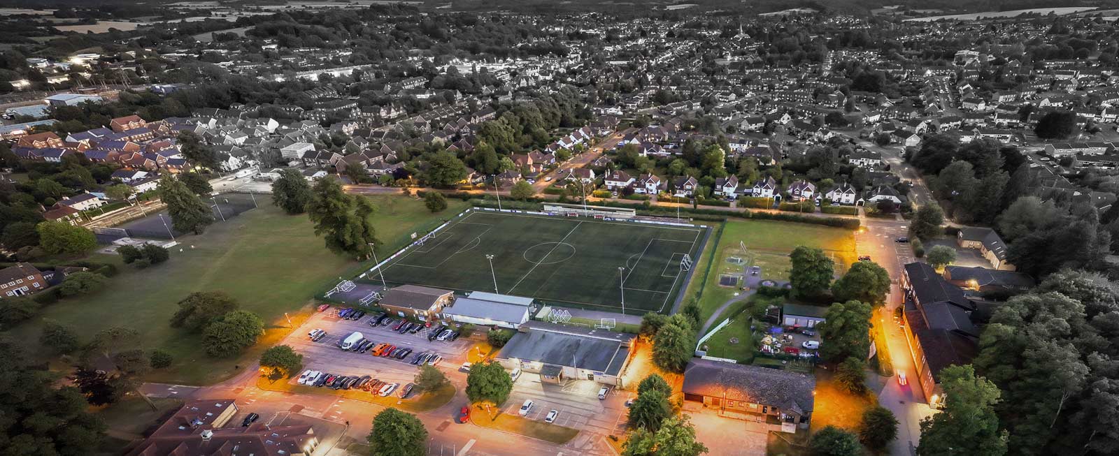 Alton FC Aerial Photo by wemakepictures.co.uk